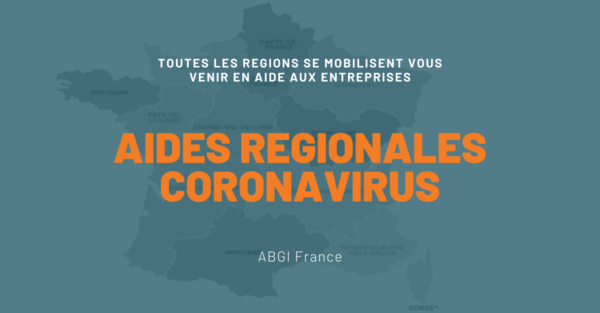 aides régionales coronavirus