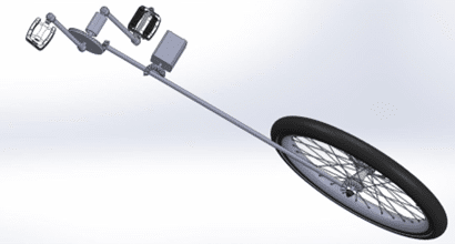 Figure 6 : Solution de transmission sans chaîne proposée par l'étude.